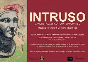 Intruso canone  classico - contemporaneo mostra personale di cristiano quagliozzi